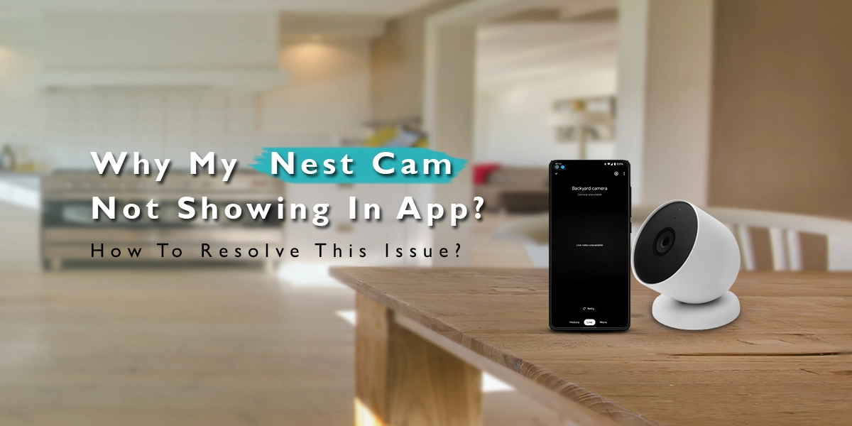 Nest Cam Not Showing in App